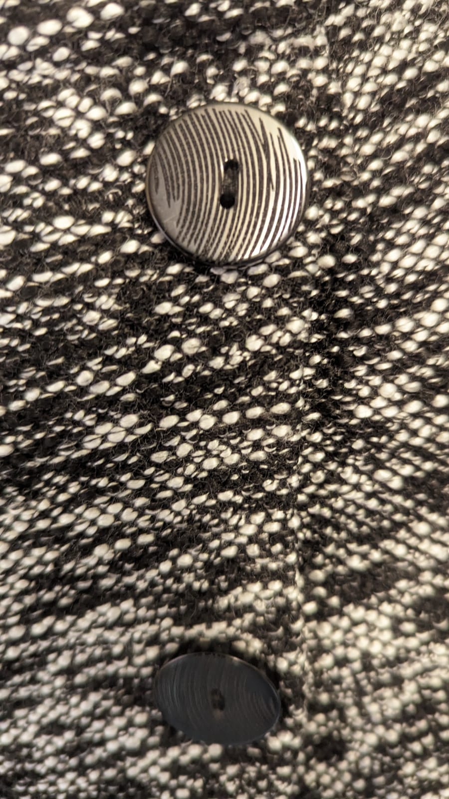 Marble - Skirt - Black and White - Size 8