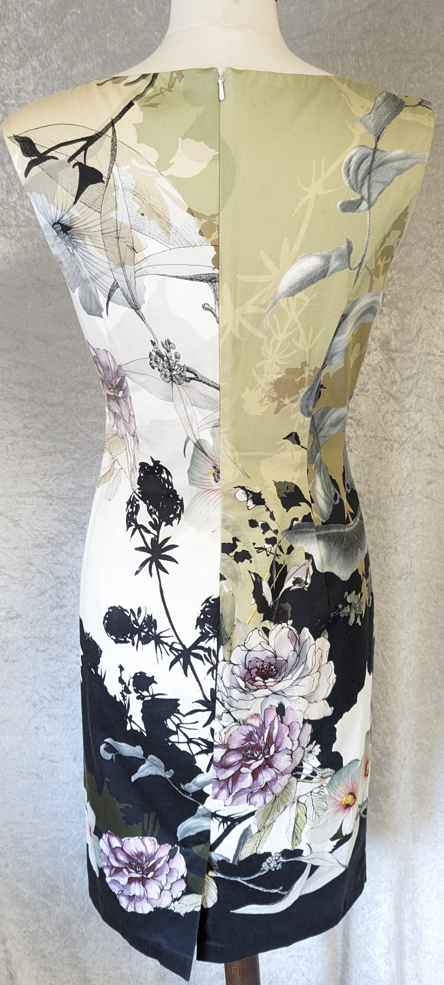 Phase Eight - Dress-White Multi- Size 12