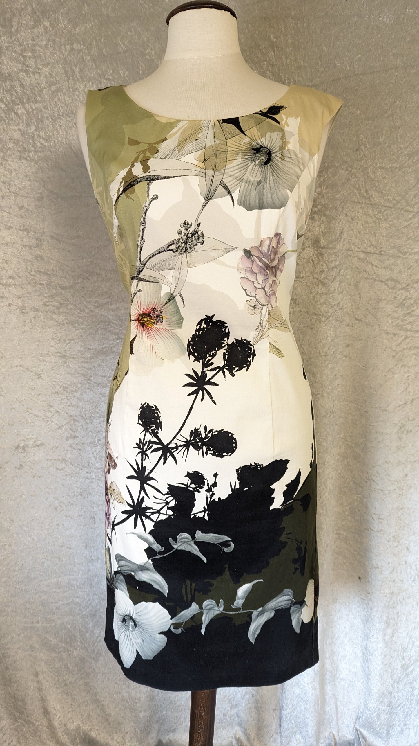 Phase Eight - Dress-White Multi- Size 12