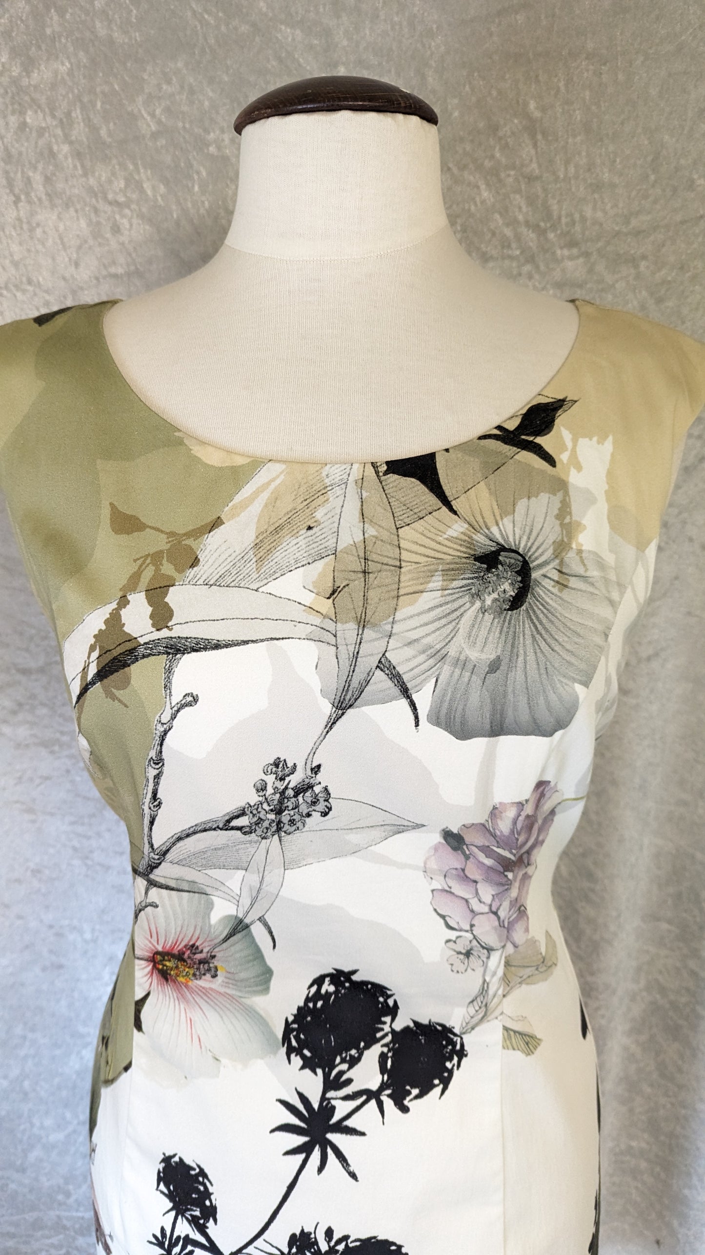 Phase Eight - Dress-White Multi- Size 12