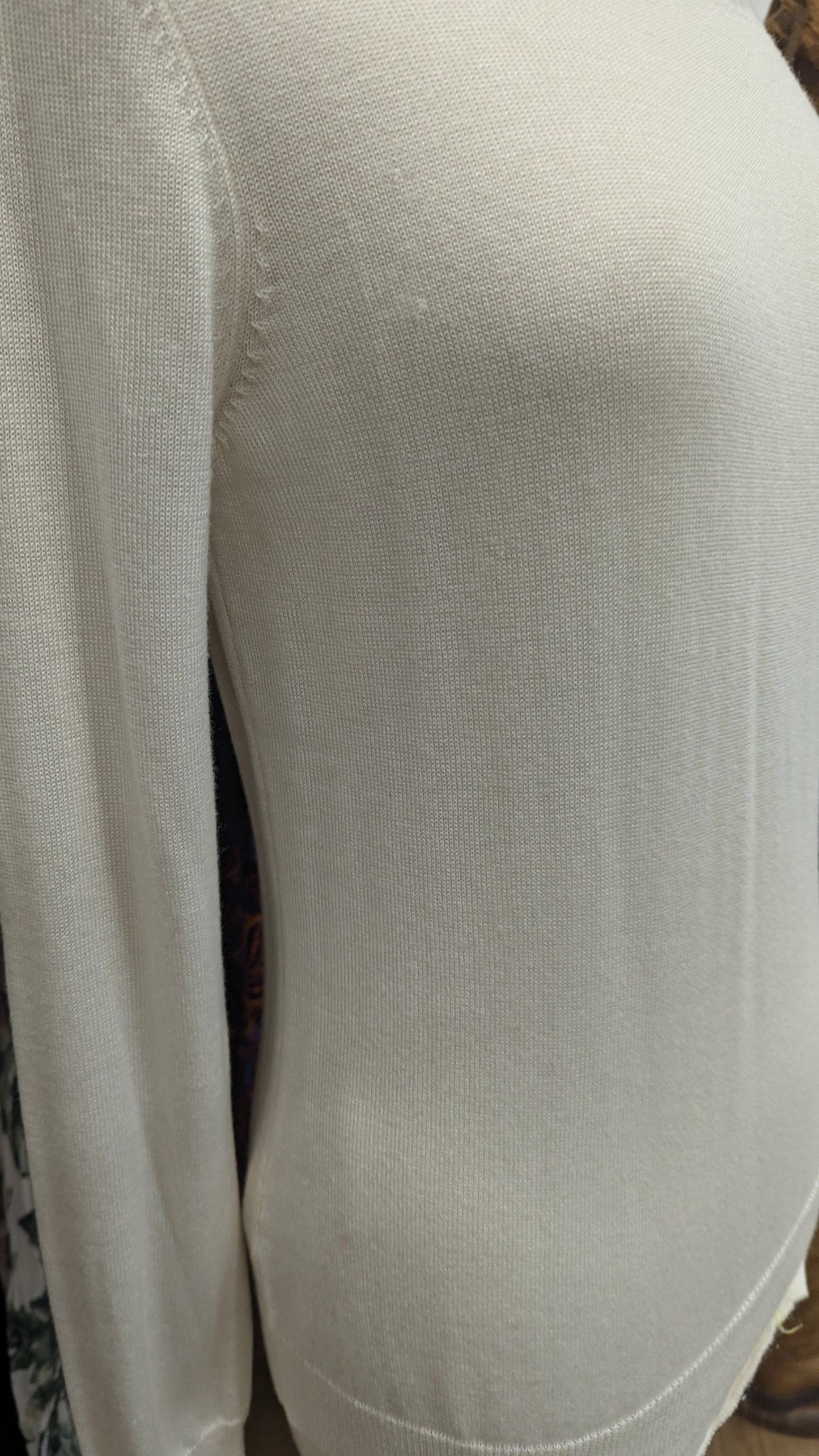 Laura Ashley Jumper - Size 10 - Cream