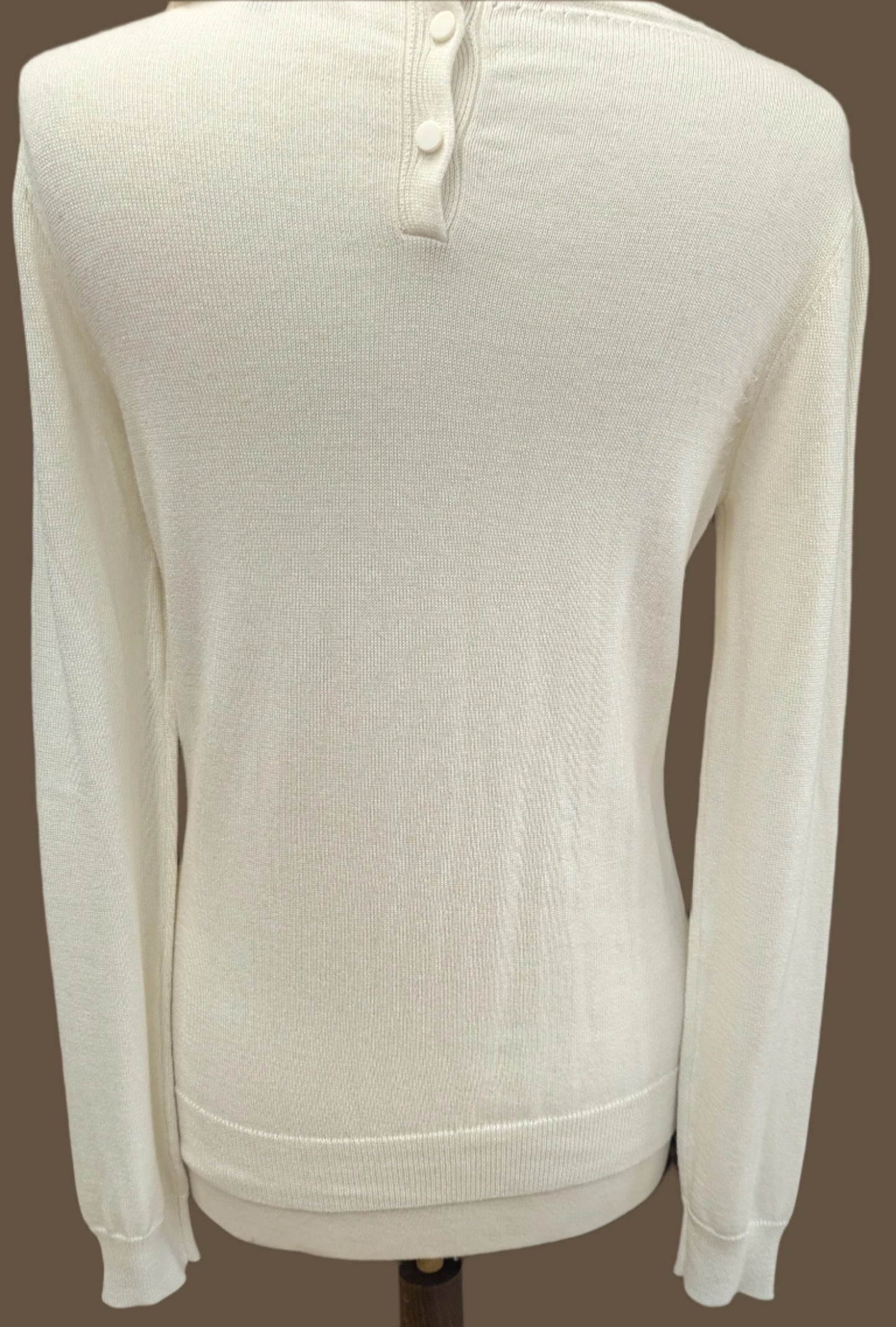 Laura Ashley Jumper - Size 10 - Cream