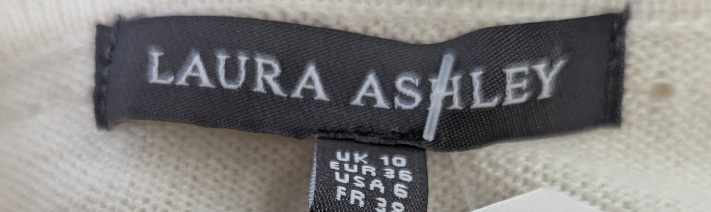 Laura Ashley Jumper - Size 10 - Cream