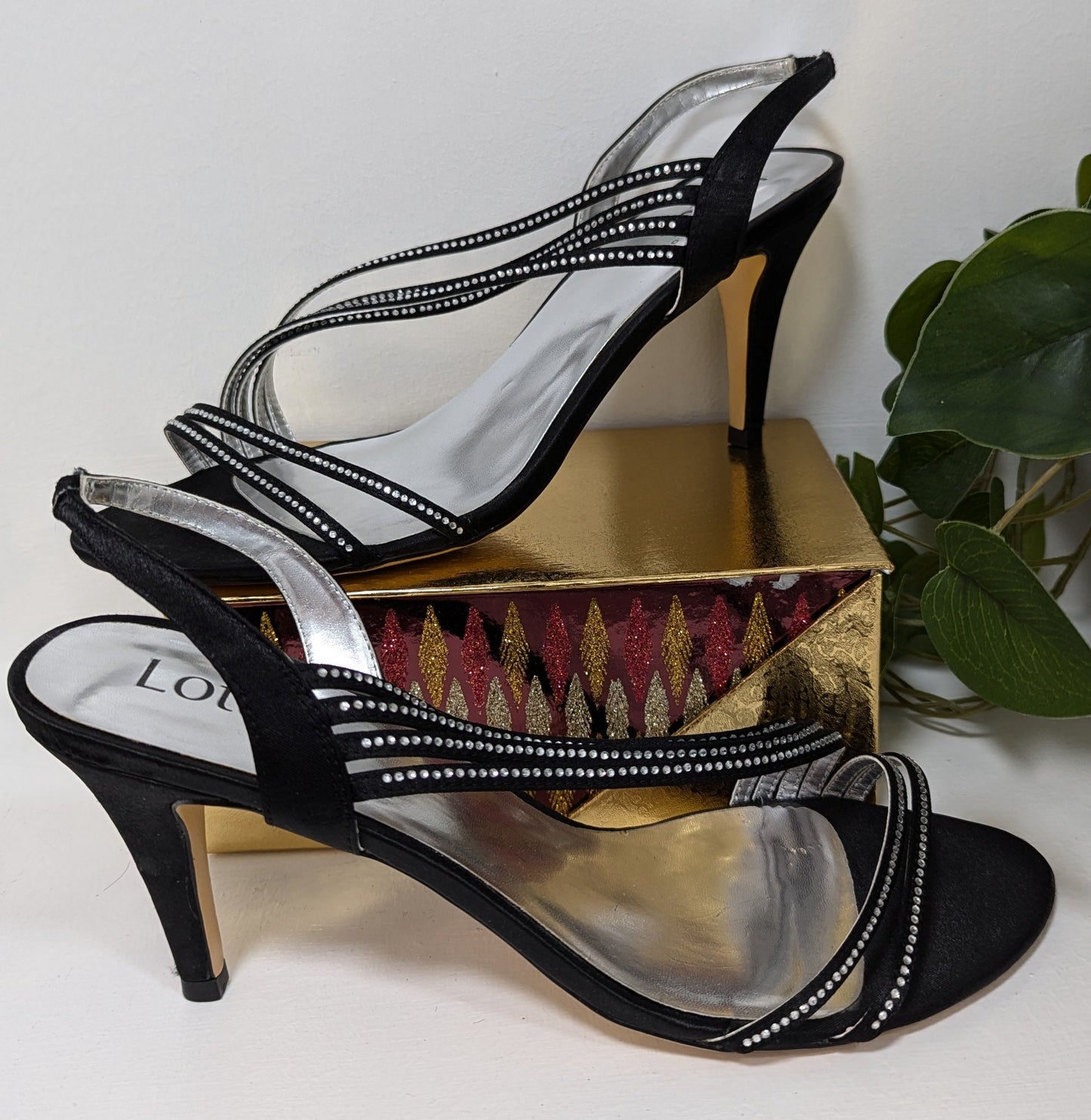 Lotus - Evening Shoes - Size 7 - Black