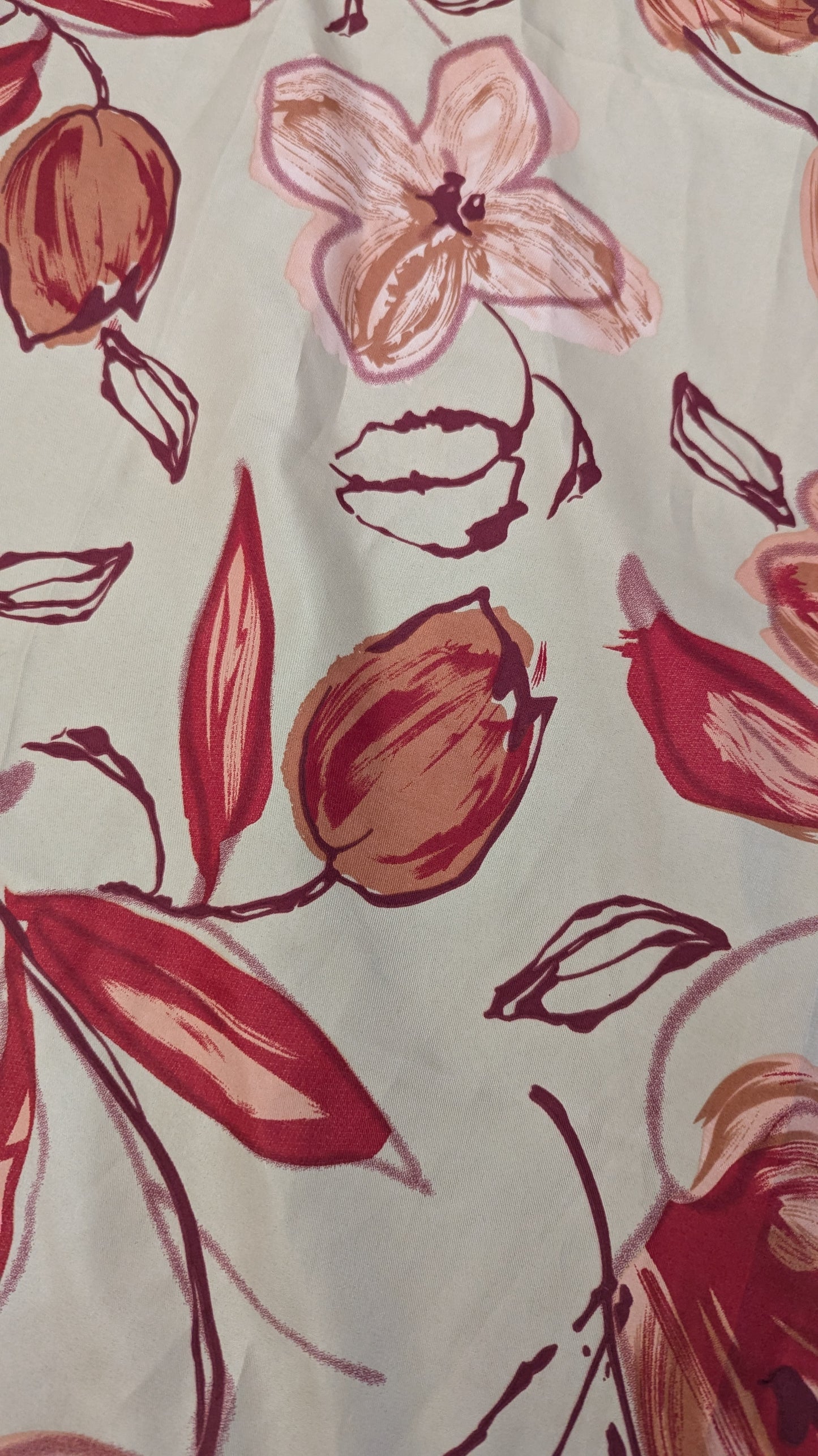 Unbranded Scarf -Orange Mix