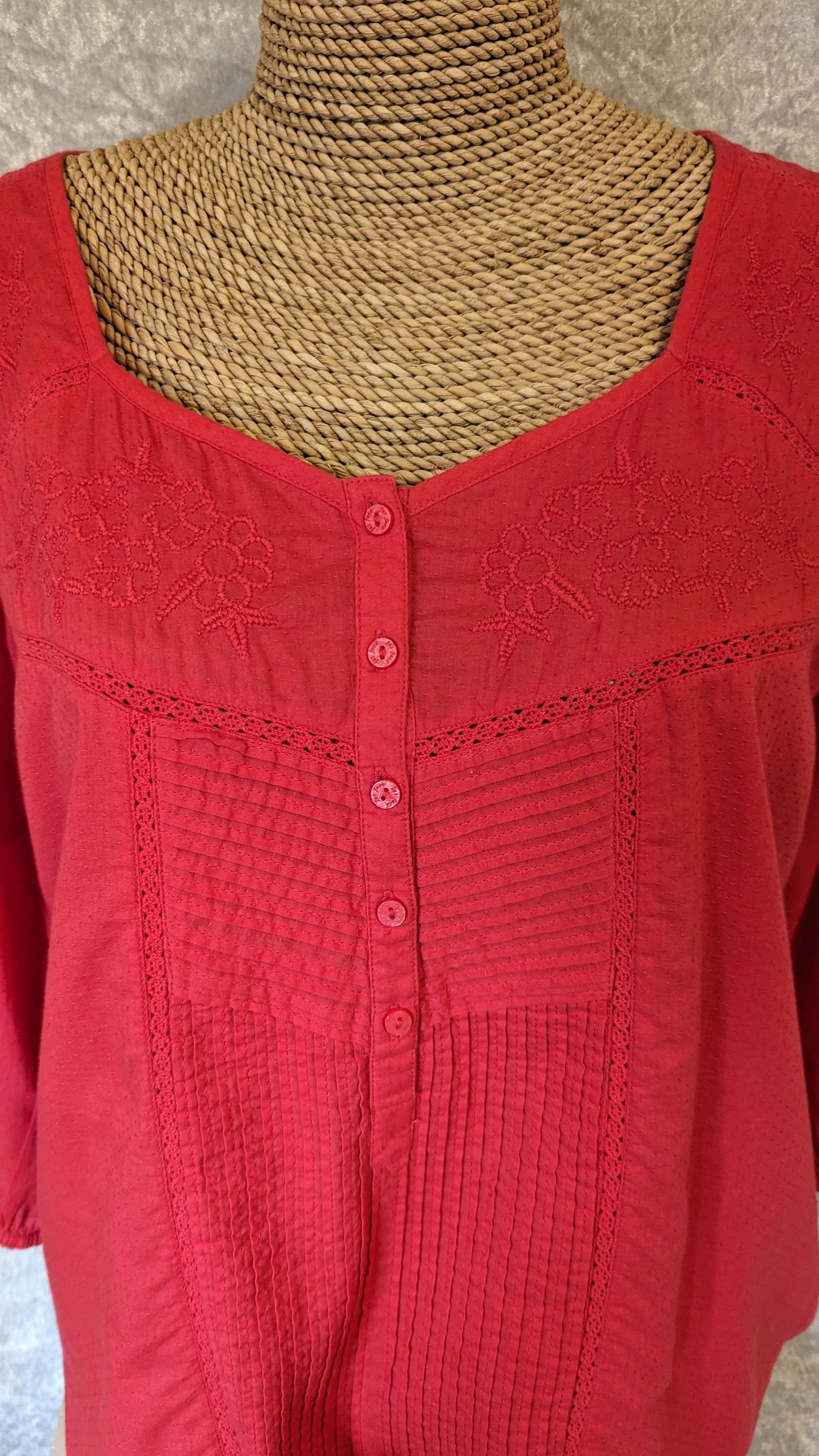 Fatface - Red Top - Size 10 - £9.00