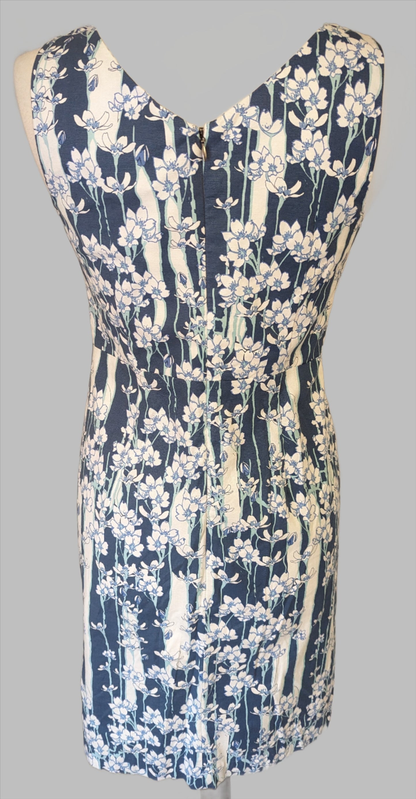White Stuff Dress - Blue and White - Size 10