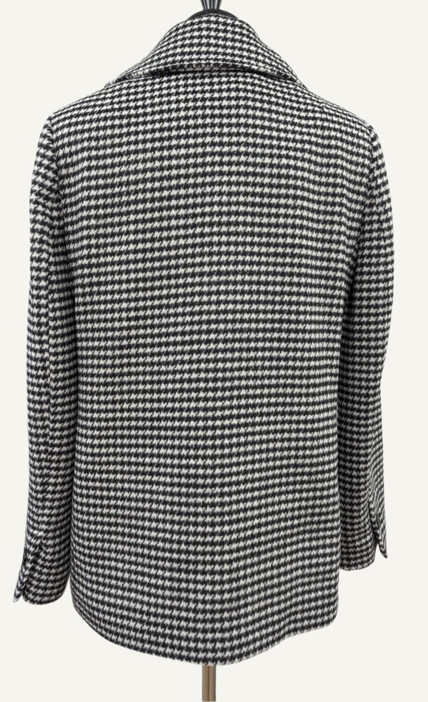 BNWT Marks and Spencer Coat - Size 10 - Black and White