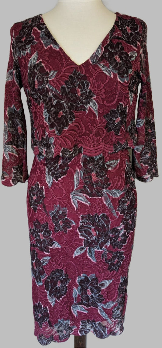 Marks and Spencer Collection - Dress - Plum - Size 10