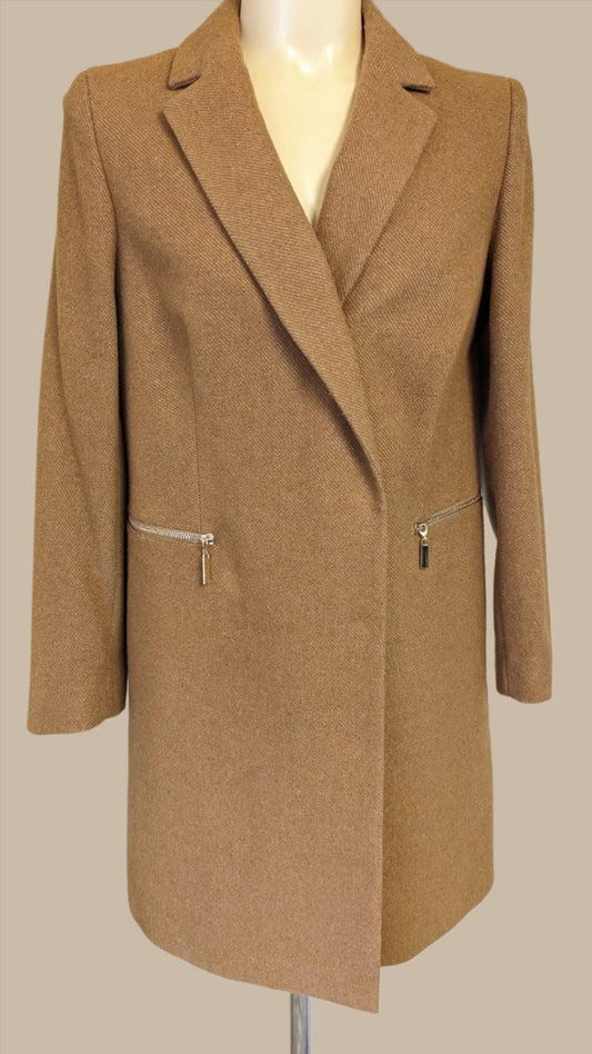 Marks and Spencer - Coat - Brown - Size 10