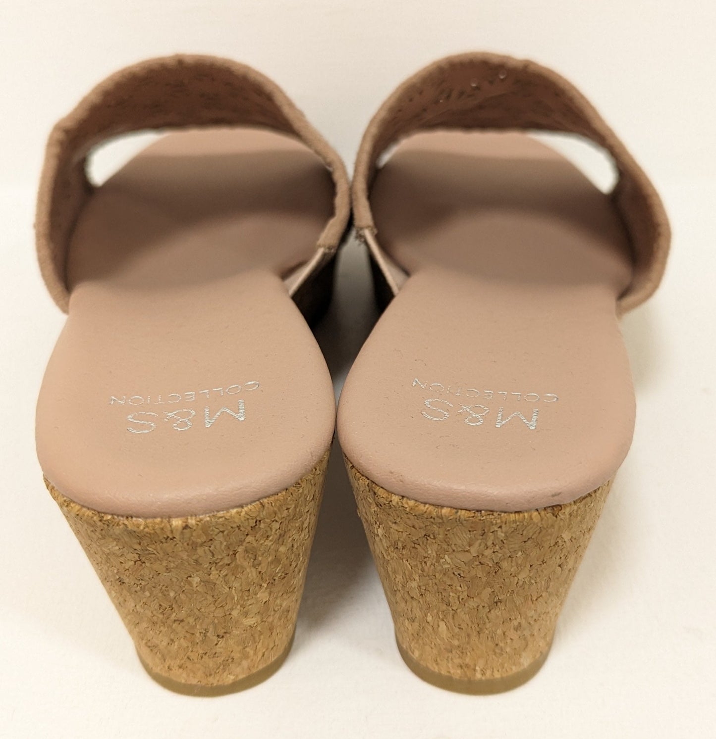 Marks and Spencer - Slip on Sandal - Nude Pink - Size 6 - £10