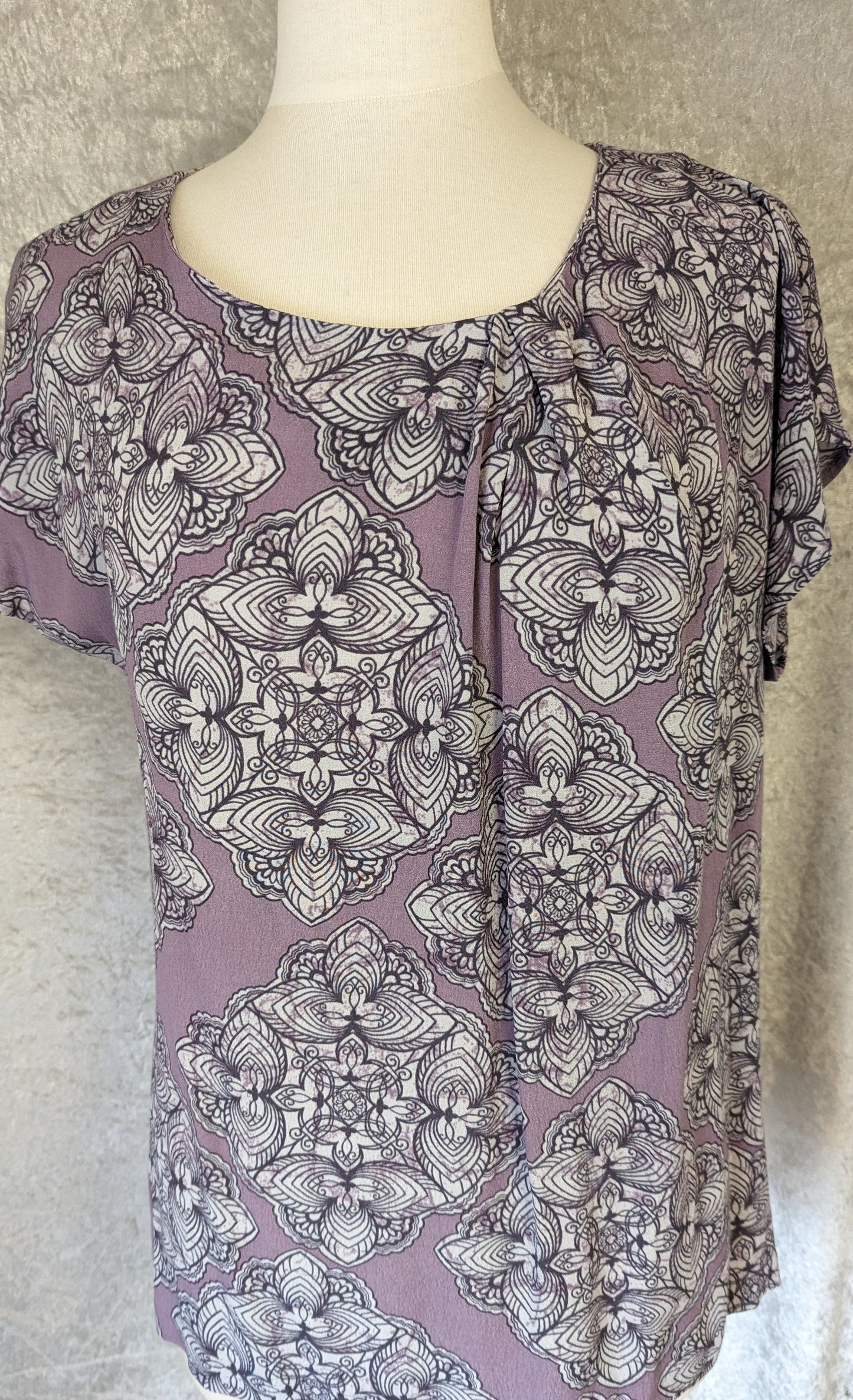 White Stuff Top - Size 14 - Mauve