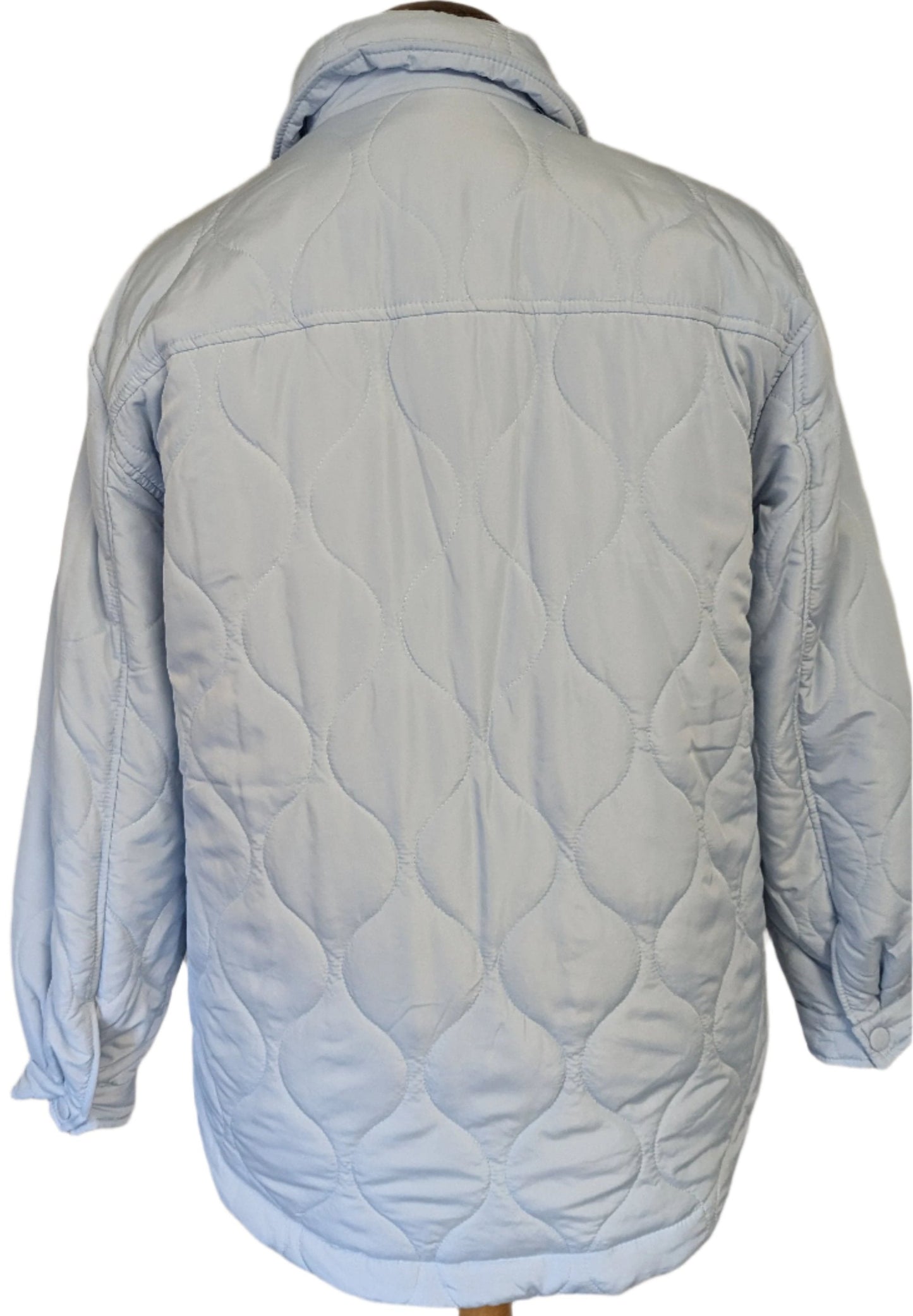 H&M Padded Jacket - Size M - Pale Blue