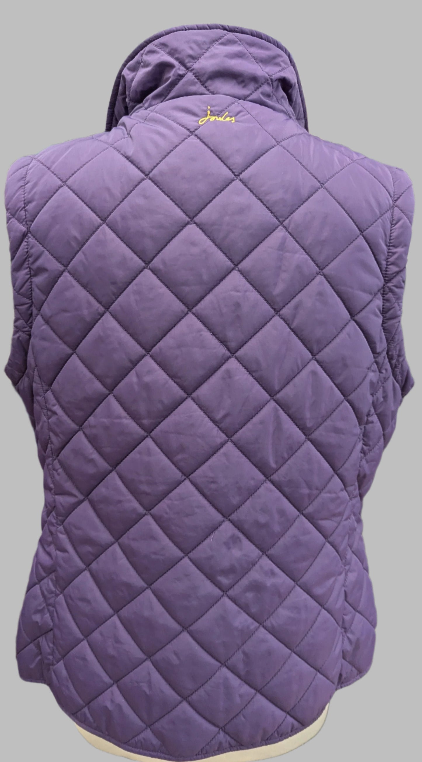 Joules Quilted Gilet- Size 16 - Purple