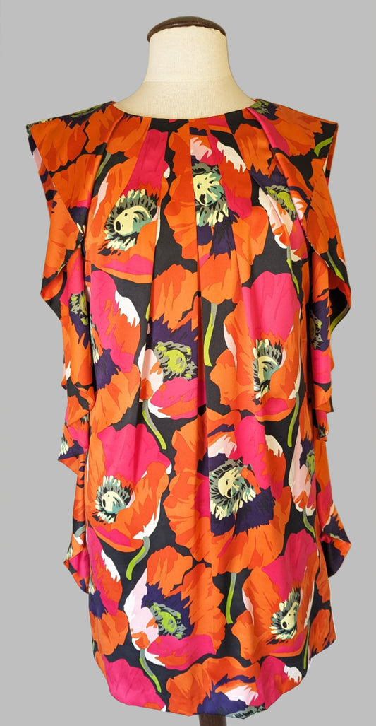 Ted Baker Dress - Size 12 - Orange