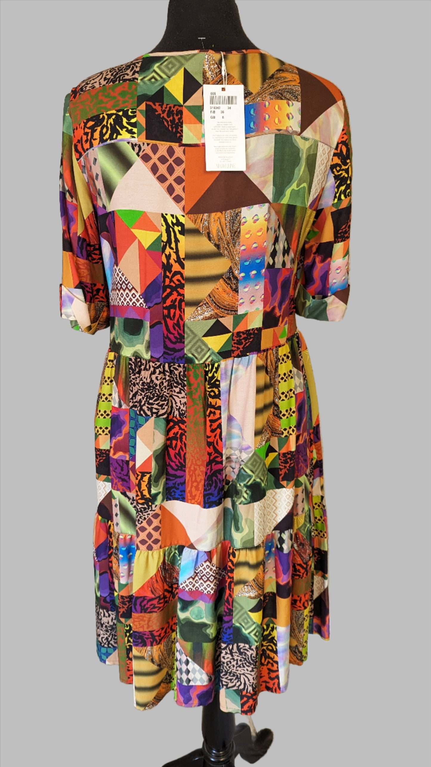 BNWT Madeleine Dress - Multi Coloured - Size 8