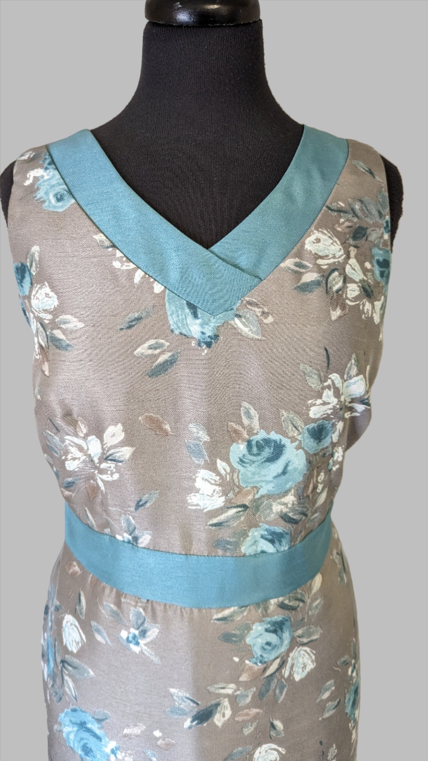 Anna Rose Dress and Jacket - Size 12 - Turquoise