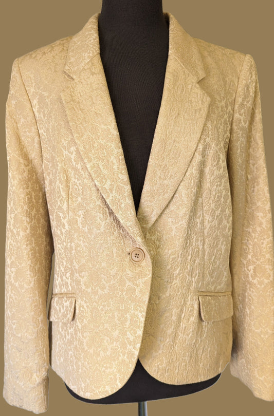 Calvin Klein Jacket - Size 16 - Beige