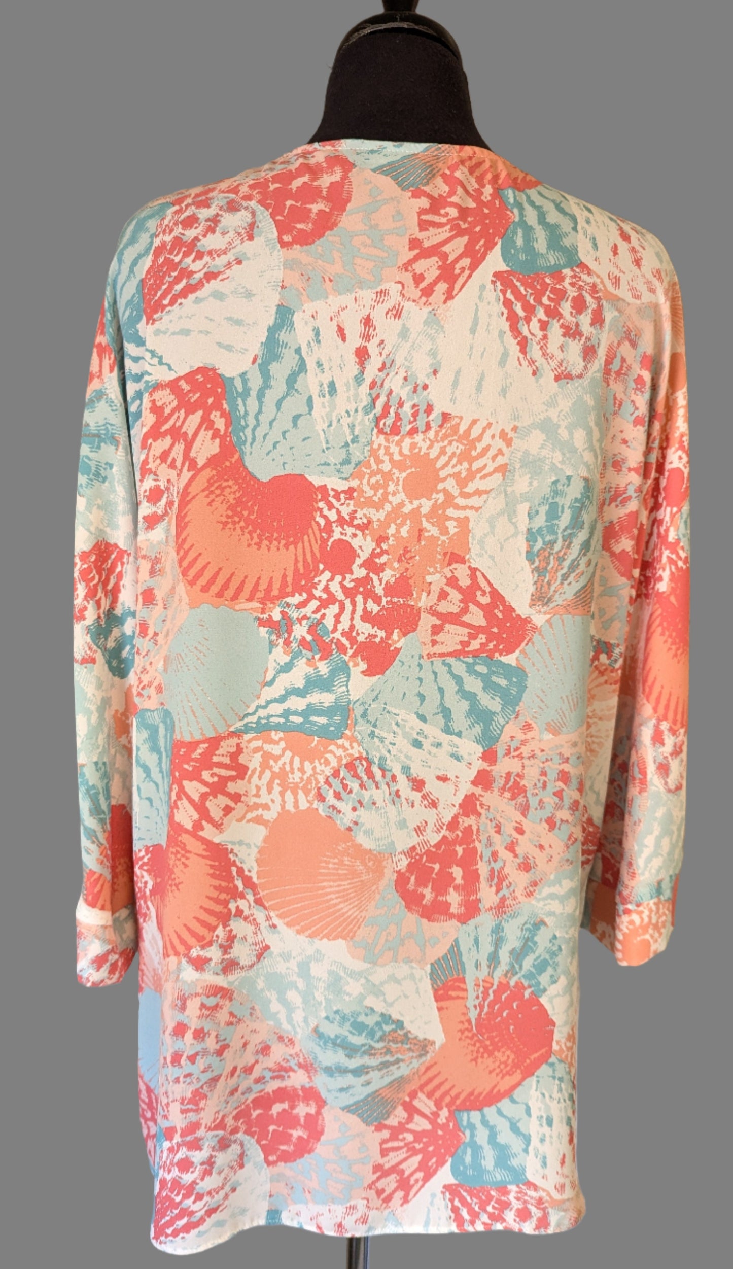 Roman Top - Size 14 - Coral Pink